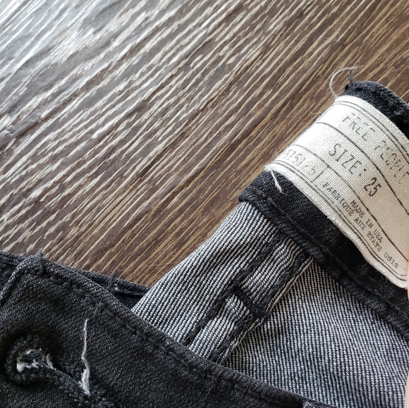 Free People Black Super Flare Jeans - Picture 4 of 4